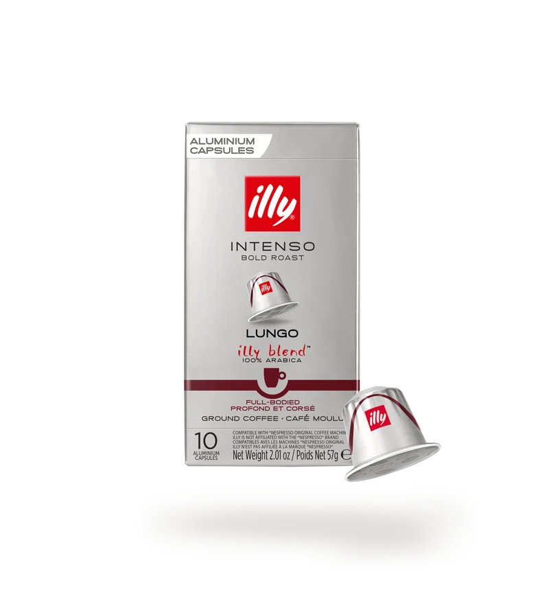illy Intenso Lungo Kaffeekapseln kompatibel mit Nespresso Original*, 57 g